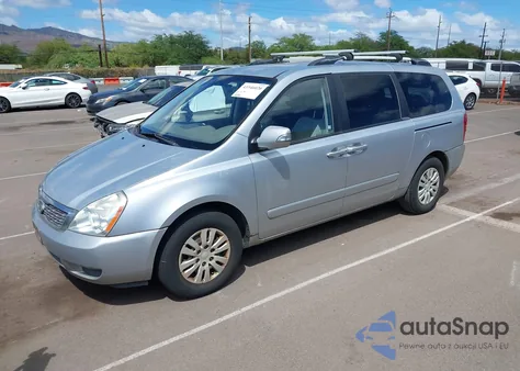 2011 Kia Sedona Lx из США, поврежденный, VIN KNDMG4C79B6411426